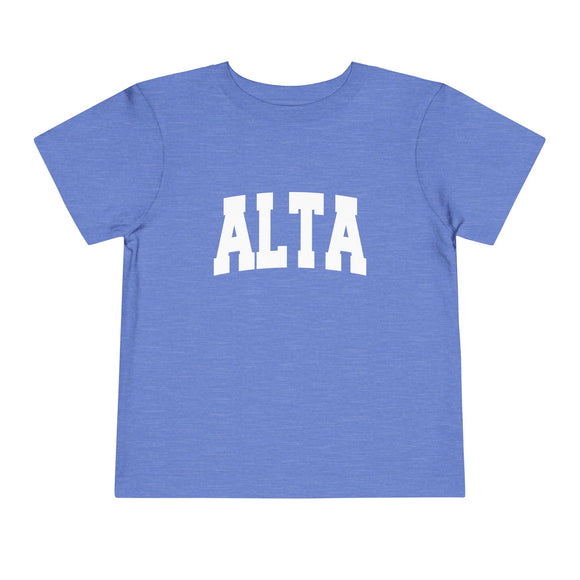 Alta, Utah Toddler Graphic Tee - Kids Alta Vacation T-Shirt