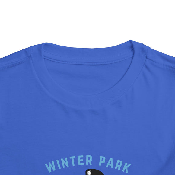 Winter Park, Colorado Toddler Skiing Snowman Graphic Tee - Kids Winter Park Shirt
