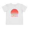 Utah Toddler T-Shirt - Retro 80s Unisex Toddler Utah Shirt