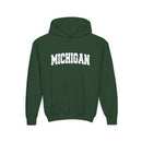 Michigan Youth Hoodie - Kids Michigan Hooded Sweatshirt-1