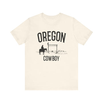 Buy natural Oregon Cowboy T Shirt - Oregon Graphic Tee