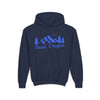 Retro Bend, Oregon Youth Hoodie - Mountain Bend, Oregon Kids Sweatshirt, Cute Bend, Oregon Children's Pullover