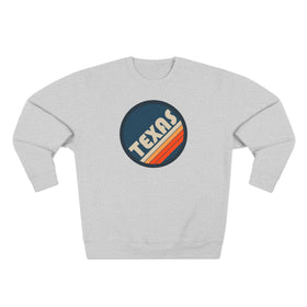 Premium Texas Sweatshirt - Retro Unisex Premium Texas Sweatshirt - 0