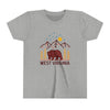 West Virginia Youth T-Shirt - Unisex Kids West Virginia Shirt