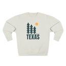 Premium Texas Pine Tree Graphic Sweatshirt — Retro Nature Crewneck-3