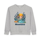 Montana Toddler Sweatshirt - Montana Toddler Crewneck Sweatshirt-2