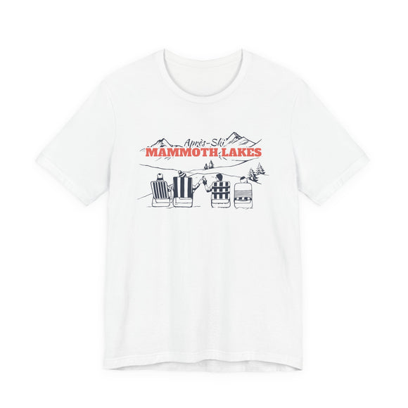 Mammoth Lakes, California Après-ski T-Shirt - Vintage Mountain Graphic Tee