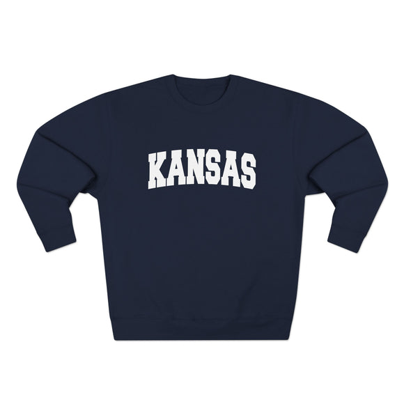 Premium Kansas Retro Graphic Sweatshirt