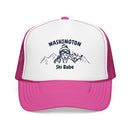 Washington Ski Babe Trucker Hat — Foam Mesh Cap-2