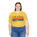 Idaho T-Shirt - Mountain Sunset Unisex Idaho Shirt-80