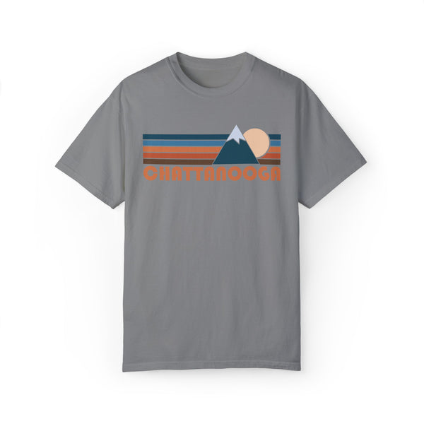 Chattanooga, Tennessee Graphic Tee, Comfort Colors Retro Unisex Chattanooga T shirt, Mountain Adventure Shirt