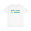 North Carolina T Shirt - Sailboat Graphic North Carolina Tee