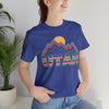 Utah T Shirt Retro Mountain - Unisex Utah Shirt