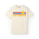 East Hampton Graphic Tee, Comfort Colors Retro Unisex T shirt-2