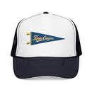 Kings Canyon National Park Pennant Trucker Hat — Vintage Foam Mesh Cap-1