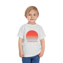 Oregon Toddler T-Shirt - Retro 80s Unisex Toddler Oregon Shirt-13