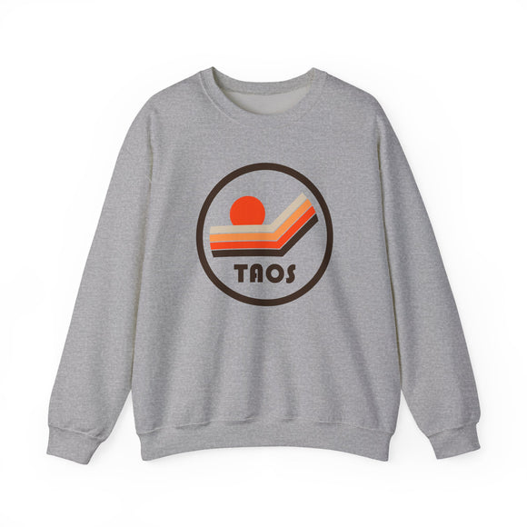 Taos, New Mexico Retro Sun Sweatshirt