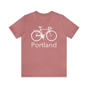 Buy heather-mauve Portland, Oregon T-Shirt - Unisex Portland Shirt