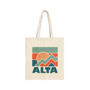 Alta, Utah Cotton Canvas Alta Tote Bag-1