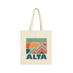 Alta, Utah Cotton Canvas Alta Tote Bag