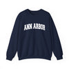 Ann Arbor, Michigan Sweatshirt - Unisex Graphic Crewneck