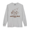 Jackson Hole, Wyoming Long Sleeve T-Shirt - Ski Mountain Gondola-2