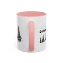 Colorado Retro Snow Skiing Mountain 11 oz Mug, Ski Lodge Decor Coffee Cup, Mountain Gondola Lover Gift, Retro Skiing Mug-13