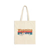 Wyoming Tote Bag - Cotton Canvas Wyoming Bag