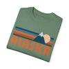 Alaska Graphic Tee, Comfort Colors Retro Unisex T-shirt, Mountain Adventure Shirt