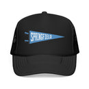 Springfield, Illinois Pennant Trucker Hat — Retro Flag Foam Cap-2