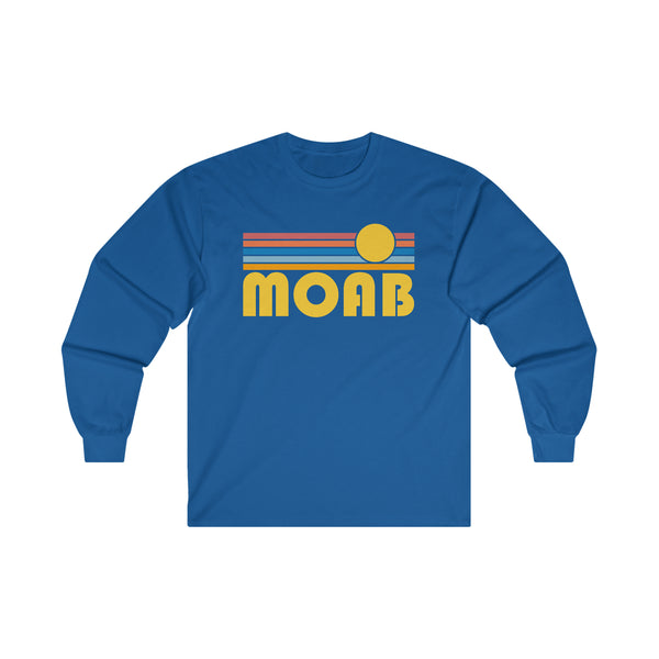Moab, Utah Long Sleeve Shirt - Retro Unisex Shirt