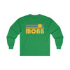 Moab, Utah Long Sleeve Shirt - Retro Unisex Shirt