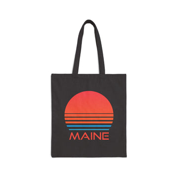 Maine Cotton Canvas Maine Tote Bag - Retro 80s - 0