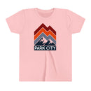 Park City, Utah Youth Shirt - Retro Mountain Park City Kid's T-Shirt-3