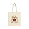 West Virginia Tote Bag - Cotton Canvas West Virginia Bag