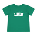 Illinois Toddler Graphic Tee - Kids Illinois Vacation T-Shirt-1