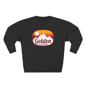 Premium Golden, Colorado Sweatshirt - Retro Unisex Sweatshirt