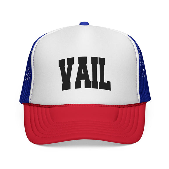 Vail, Colorado Collegiate Style Trucker Hat