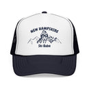 New Hampshire Ski Babe Trucker Hat — Foam Mesh Cap-4