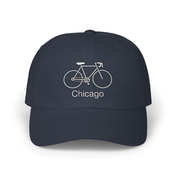 Chicago, Illinois Dad Hat - Embroidered Chicago Classic Dad Cap