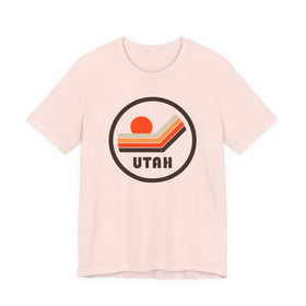 Utah T-Shirt - Sunset Mountain Graphic Tee