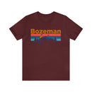 Bozeman, Montana Shirt - Mountain Sunset Unisex Bozeman T-Shirt-6