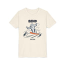 Bend, Oregon Yeti Snowboard Youth Tee - Kids Skiing Shirt-1