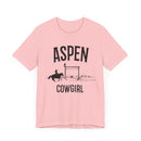 Aspen, Colorado Cowgirl Graphic Tee-23