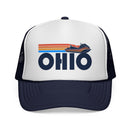 Ohio Retro PWC Boating Trucker Hat - Vintage Style Ohio Cap-4