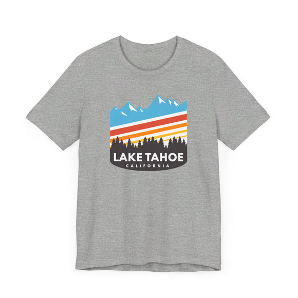 Lake Tahoe, California T-Shirt - Retro Unisex Lake Tahoe Shirt