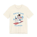Winter Park, Colorado T Shirt - Ski Snowman Graphic Tee-2