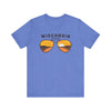 Wisconsin T Shirt - Sunglasses Lake Graphic Wisconsin Tee