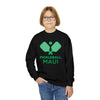 Maui, Hawaii Youth Sweatshirt - Pickleball Unisex Kid's Maui Crewneck Sweatshirt
