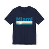 Miami, Florida T Shirt - Sailboat Graphic Tee